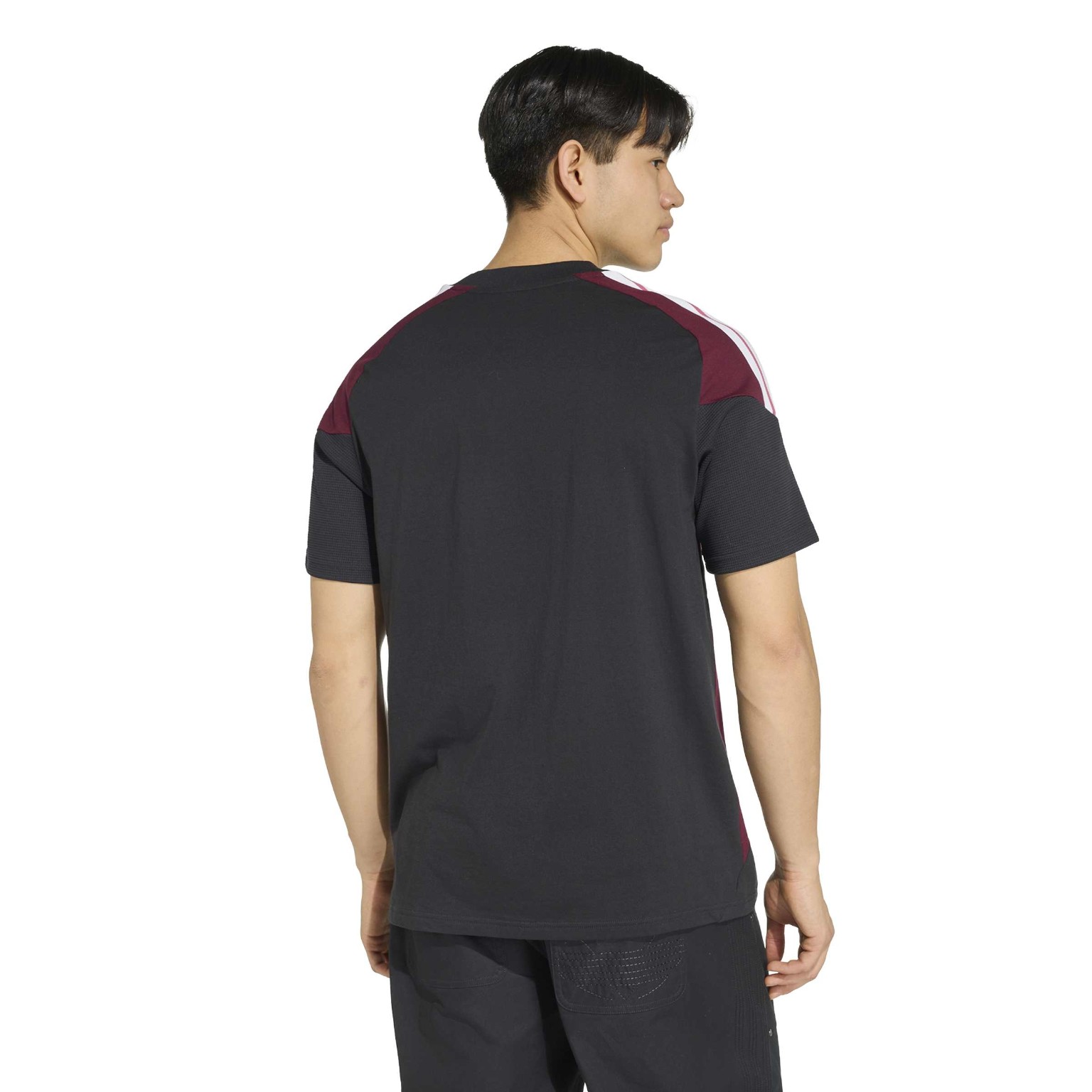 All Blacks adidas Cotton T-Shirt - Black back view