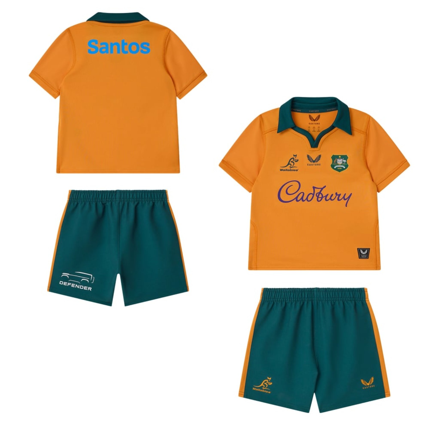 Wallabies 2026 Castore Home Infant Kit